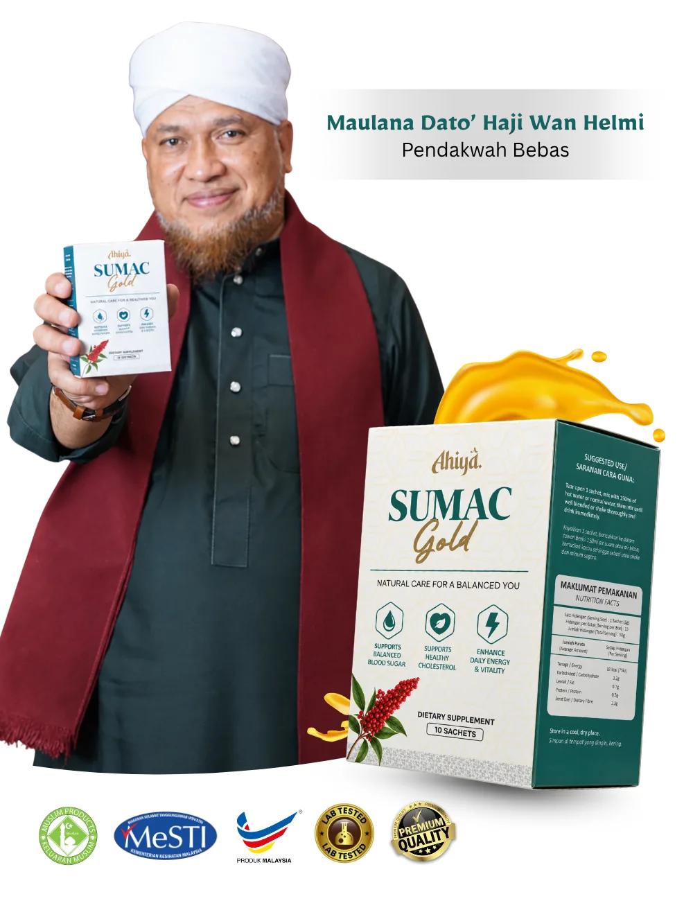 Sumac Gold oleh Maulana Dato' Haji Wan Helmi